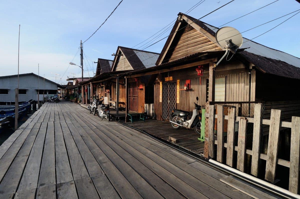 수상가옥 추제티 (Chew Jetty)