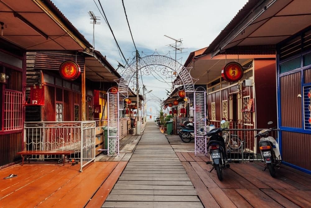 수상가옥 추제티 (Chew Jetty)