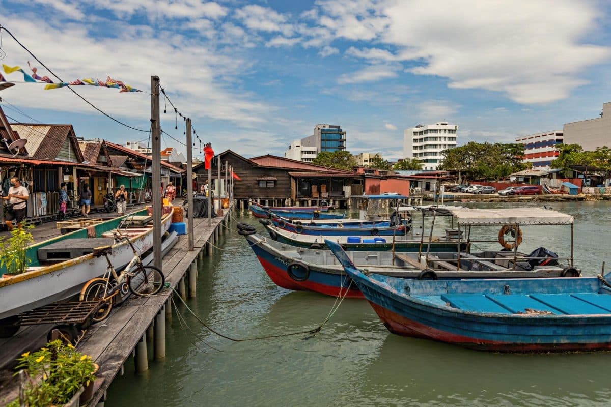 수상가옥 추제티 (Chew Jetty)