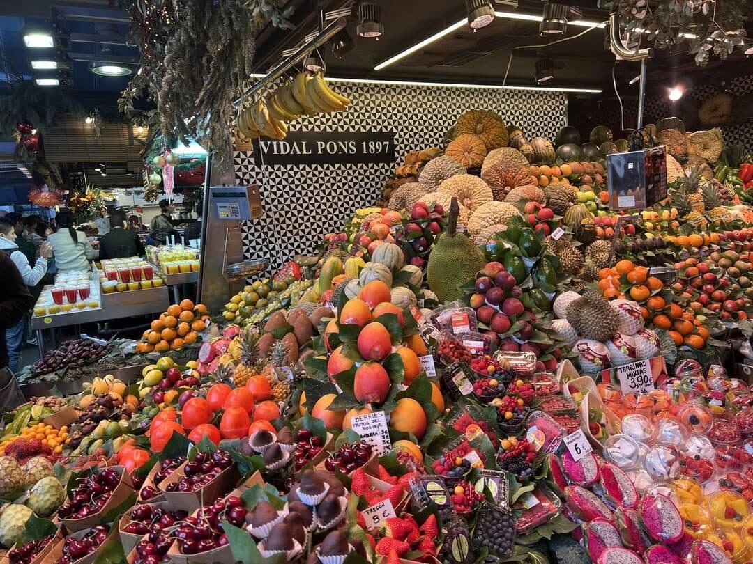 보케리아 시장 (Mercat de la Boqueria)