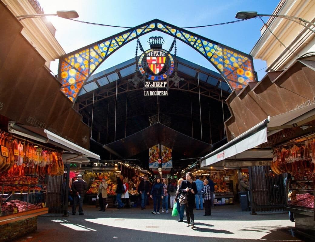 보케리아 시장 (Mercat de la Boqueria)
