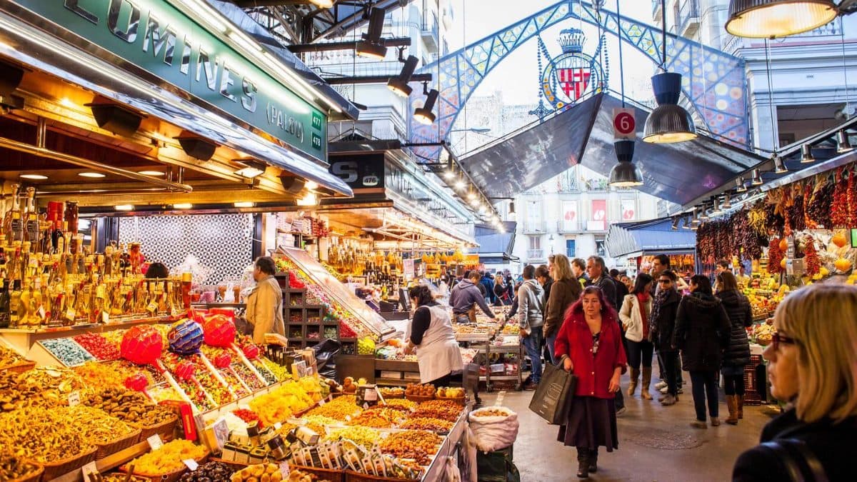 보케리아 시장 (Mercat de la Boqueria)