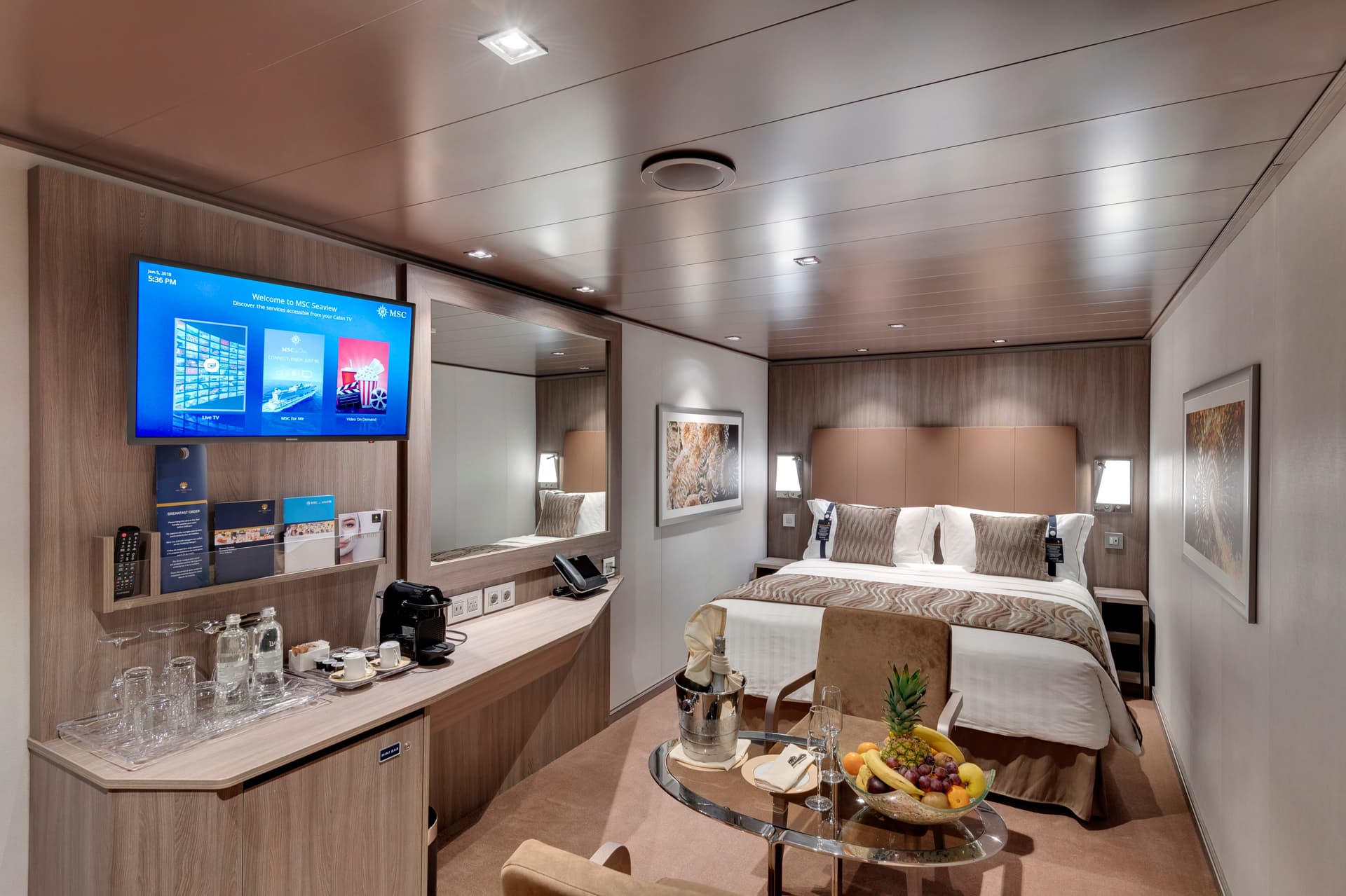 MSC Yacht Club Interior Suite