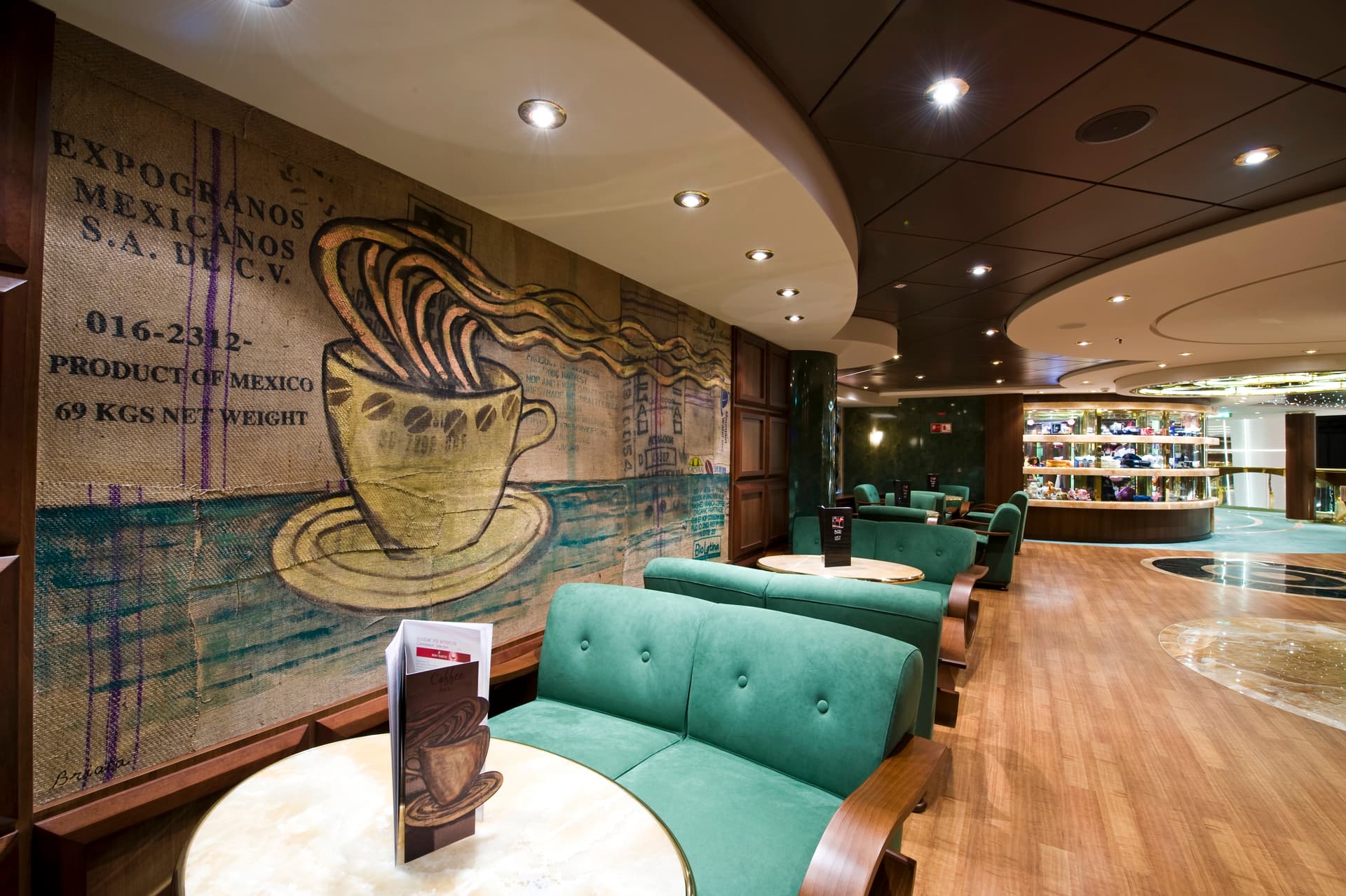 MSC Splendida 선내