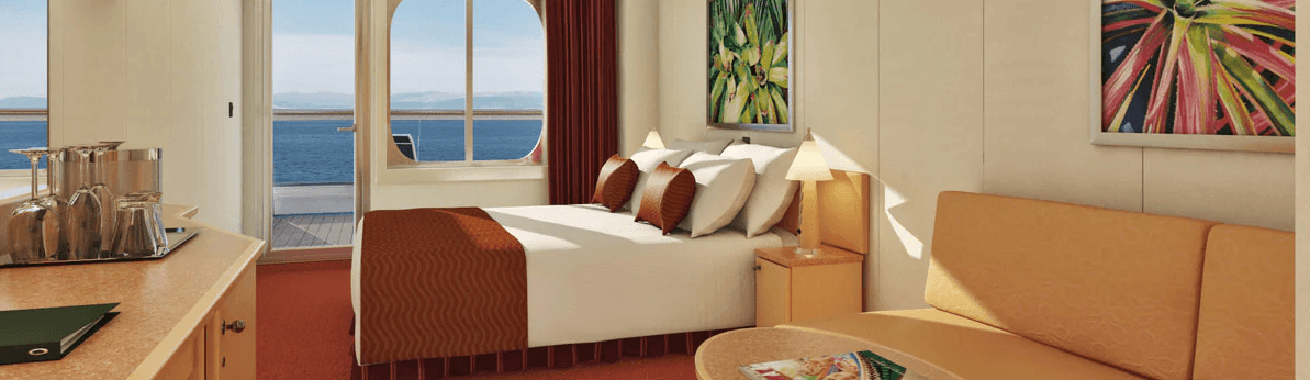 Aft-View Extended Balcony