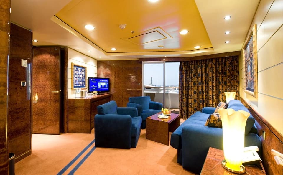 MSC Yacht Club Executive and Family Suite with Balcony