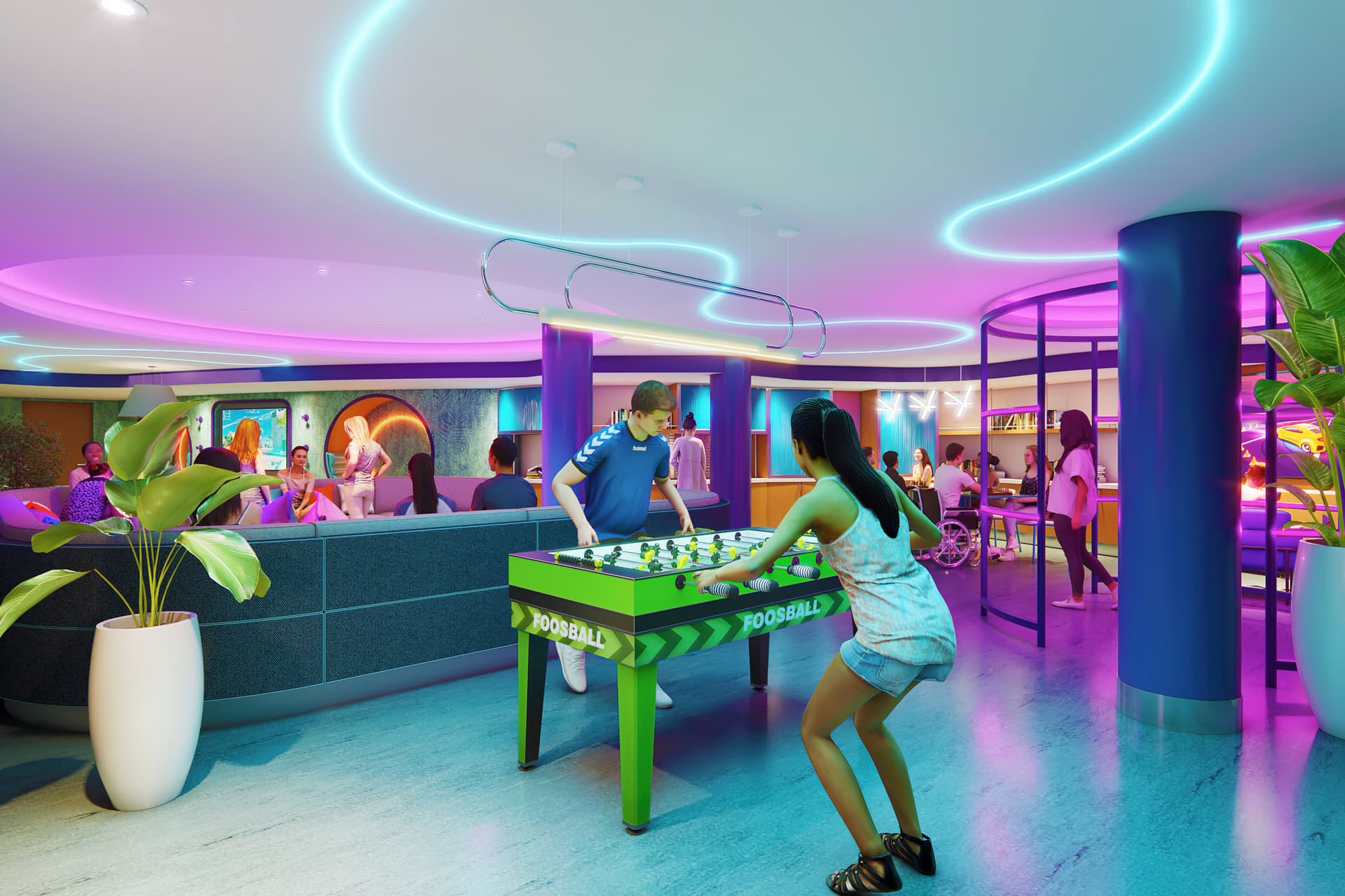 The Underground Teen Lounge