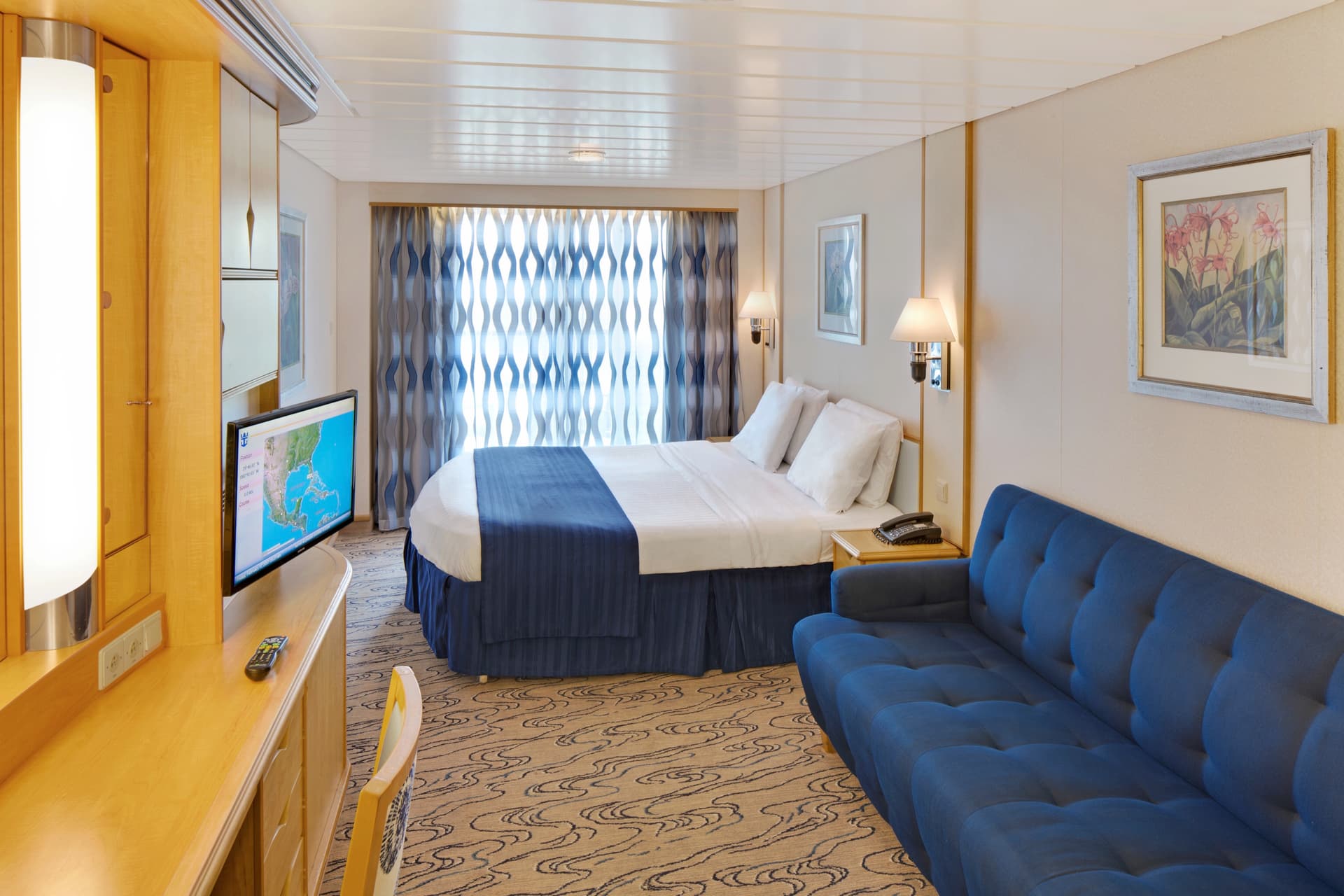 Connecting Ocean View Balcony