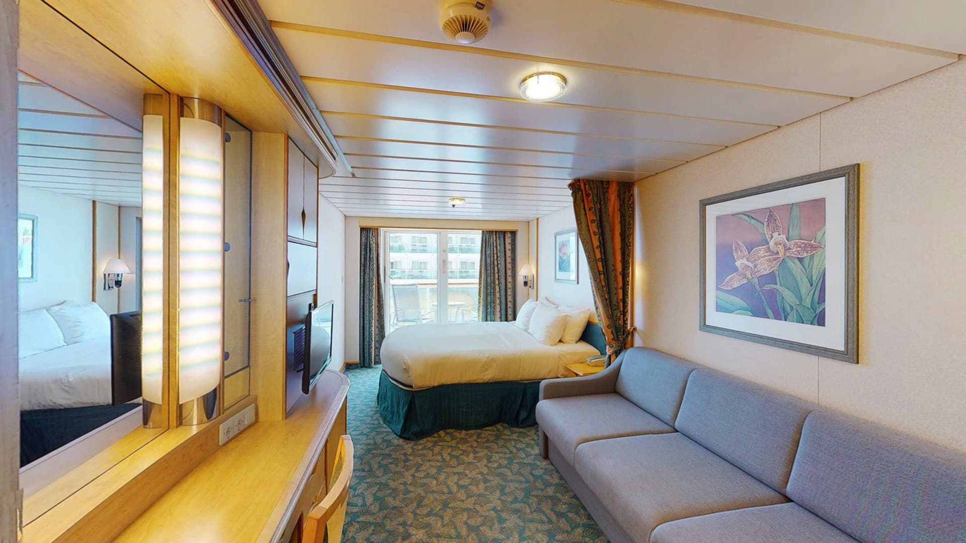 Connecting Ocean View Balcony