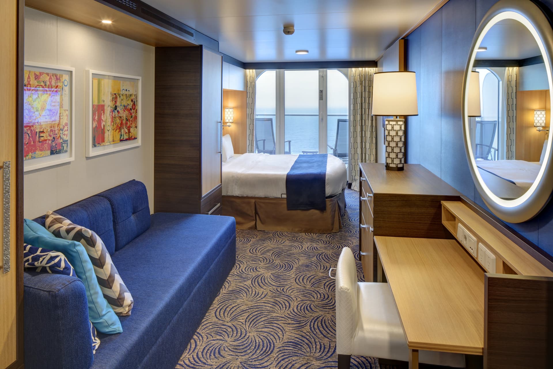 Connecting Oceanview Balcony