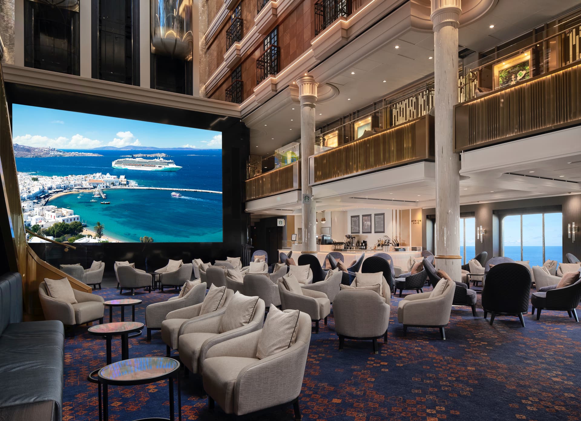 Norwegian Spirit 선내