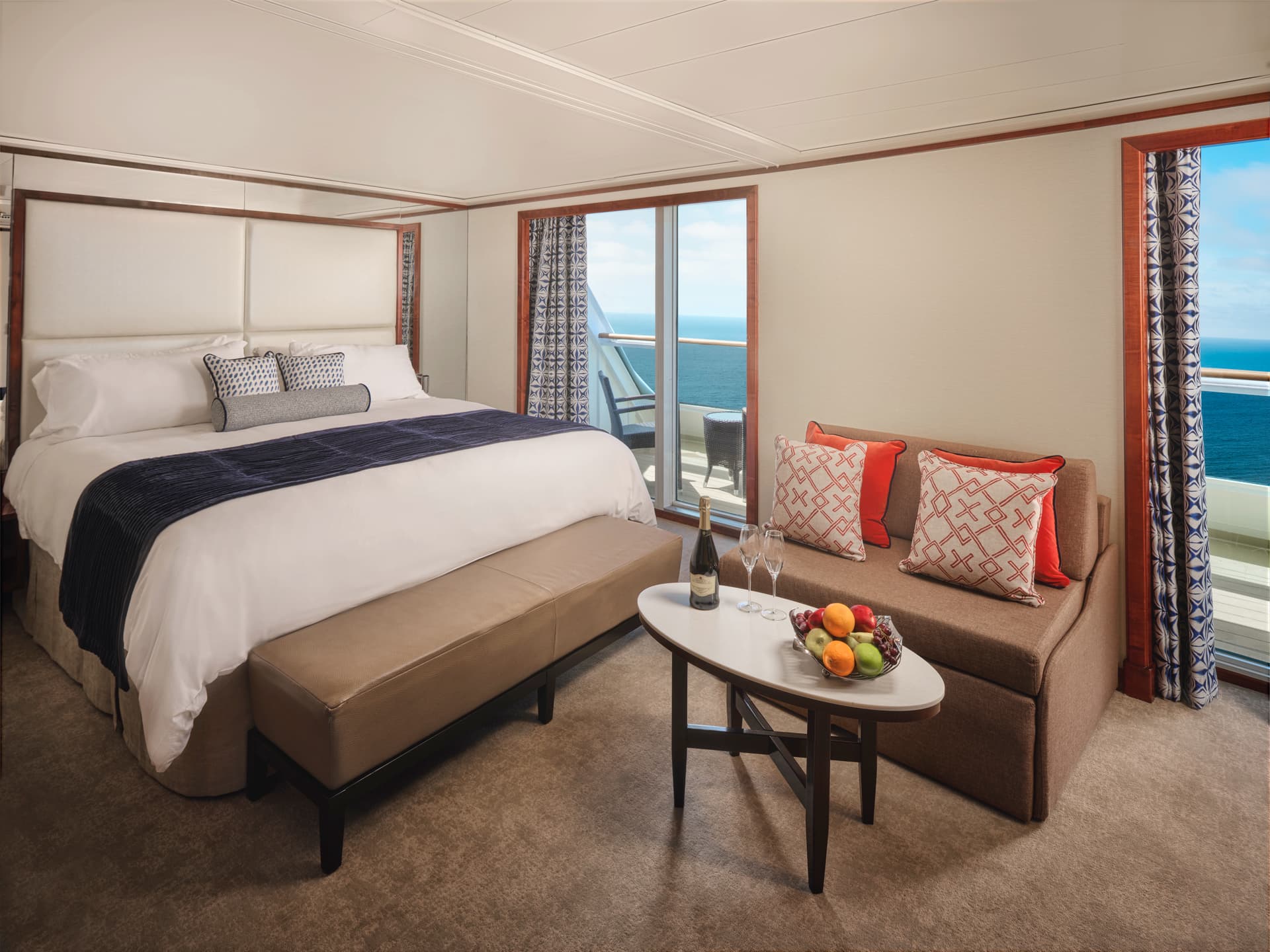 2-Bedroom Deluxe Family Suite with Balcony