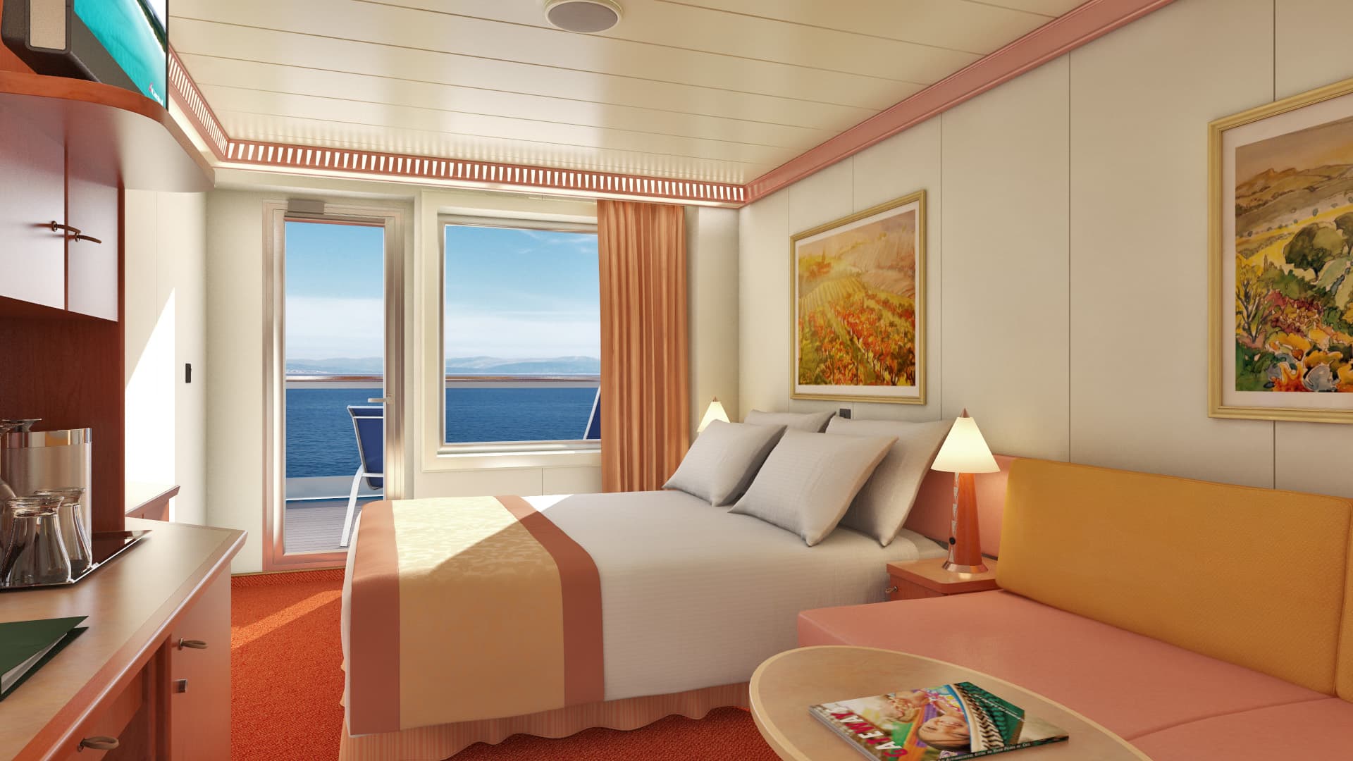 Aft-View Extended Balcony