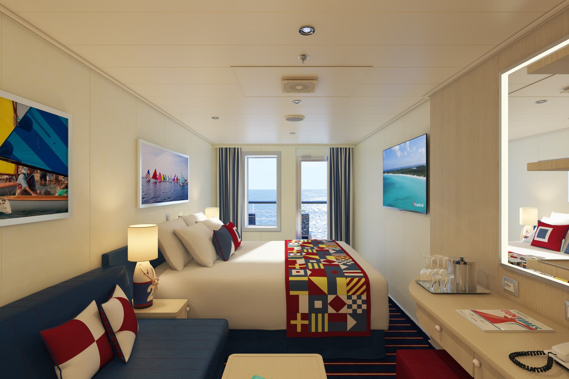 Family Harbour Aft-View Extended Balcony
