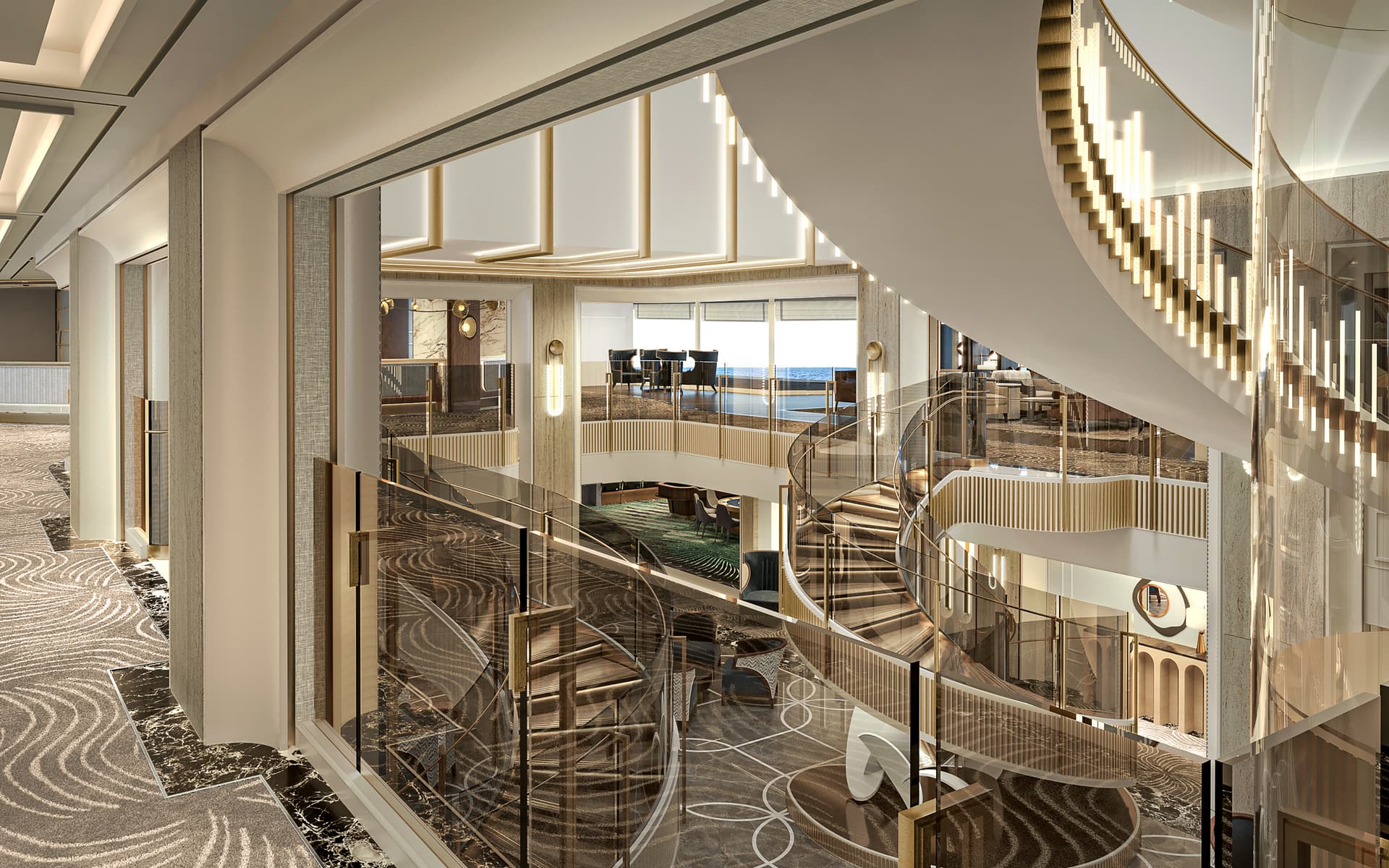 Seven Seas Prestige 선내