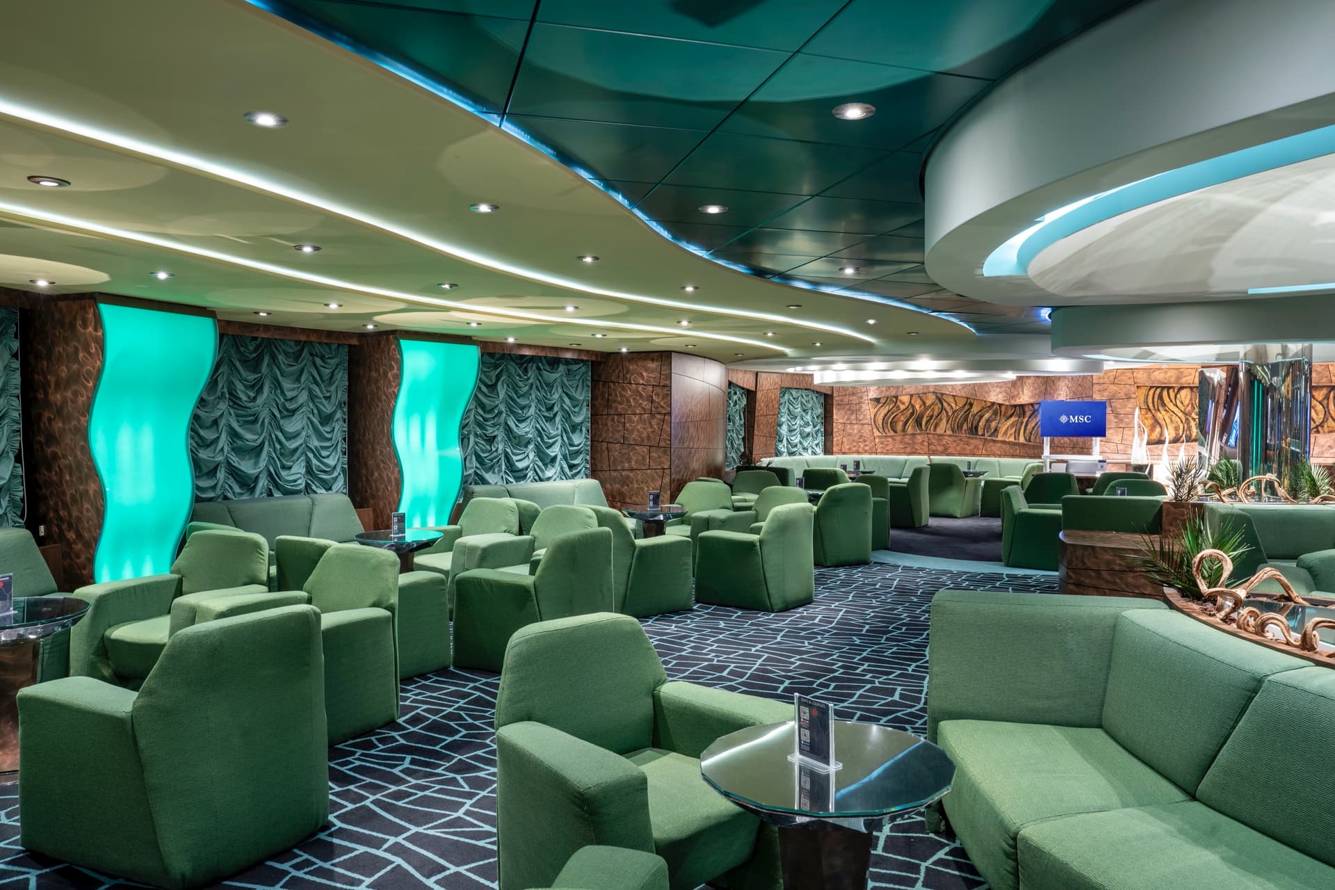 MSC Fantasia 선내