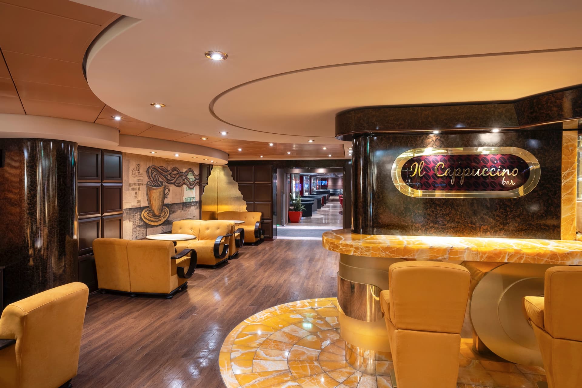 MSC Fantasia 선내