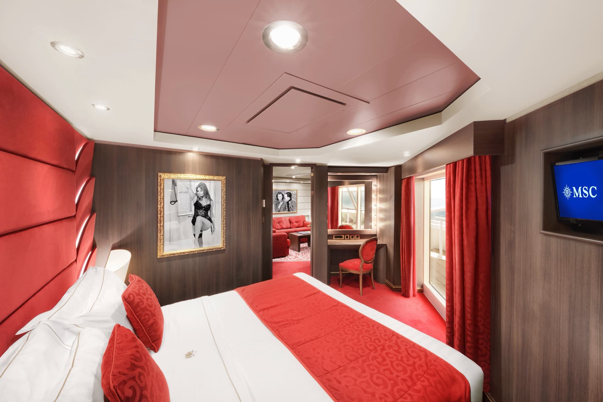 MSC Yacht Club Executive and Family Suite with Balcony