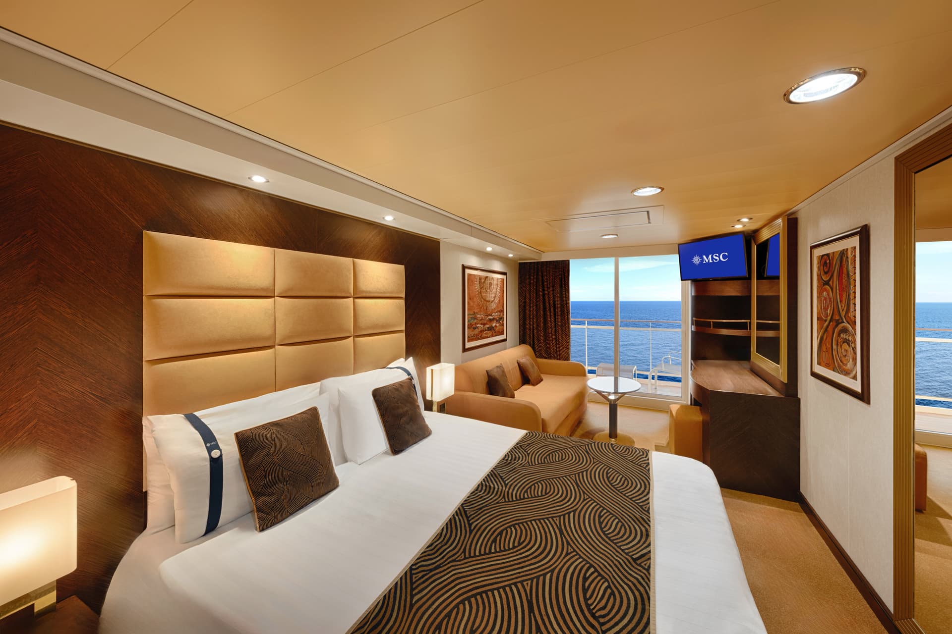 Deluxe Balcony with Partial View