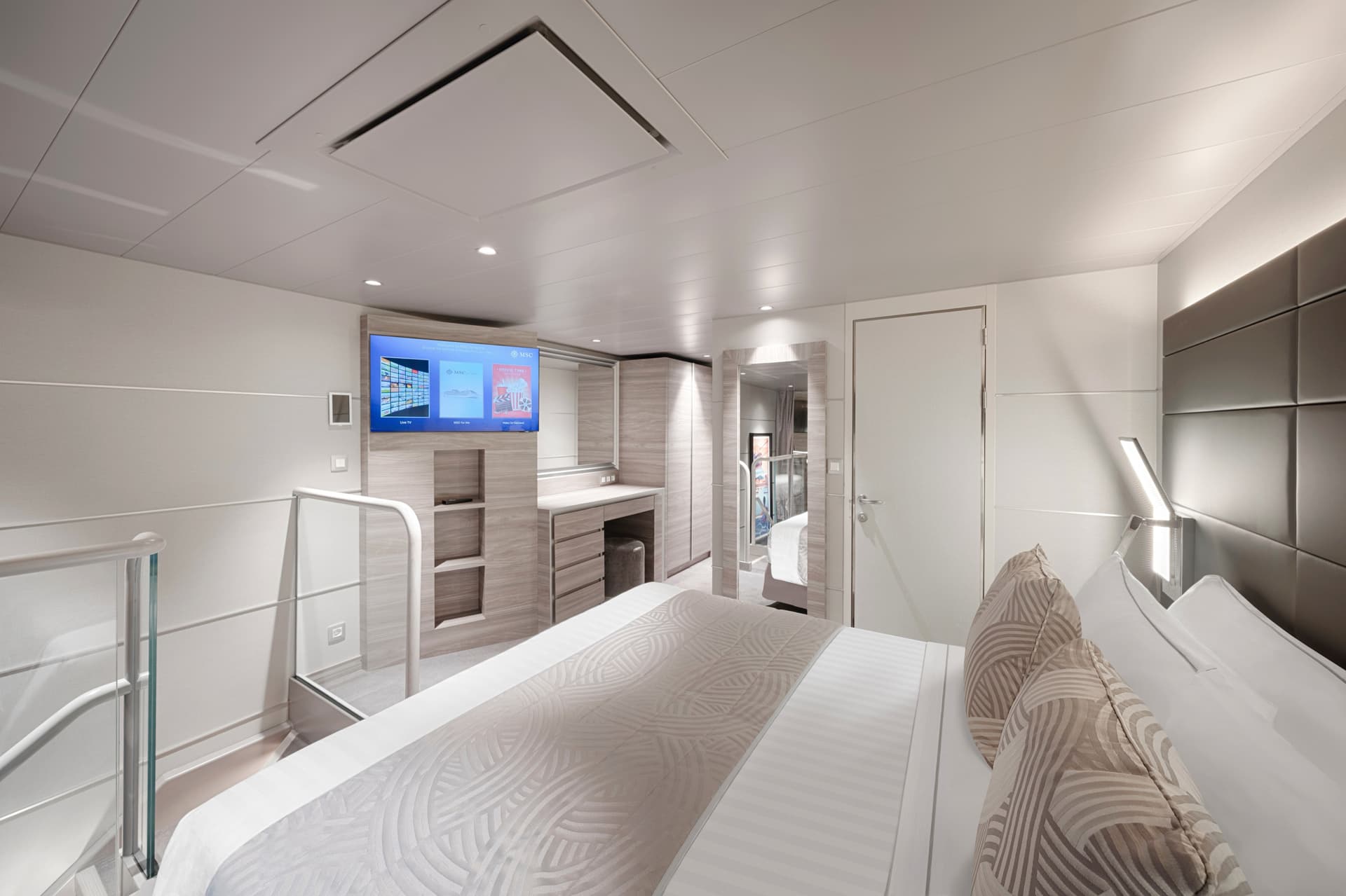 MSC Yacht Club Duplex Suite with Jacuzzi