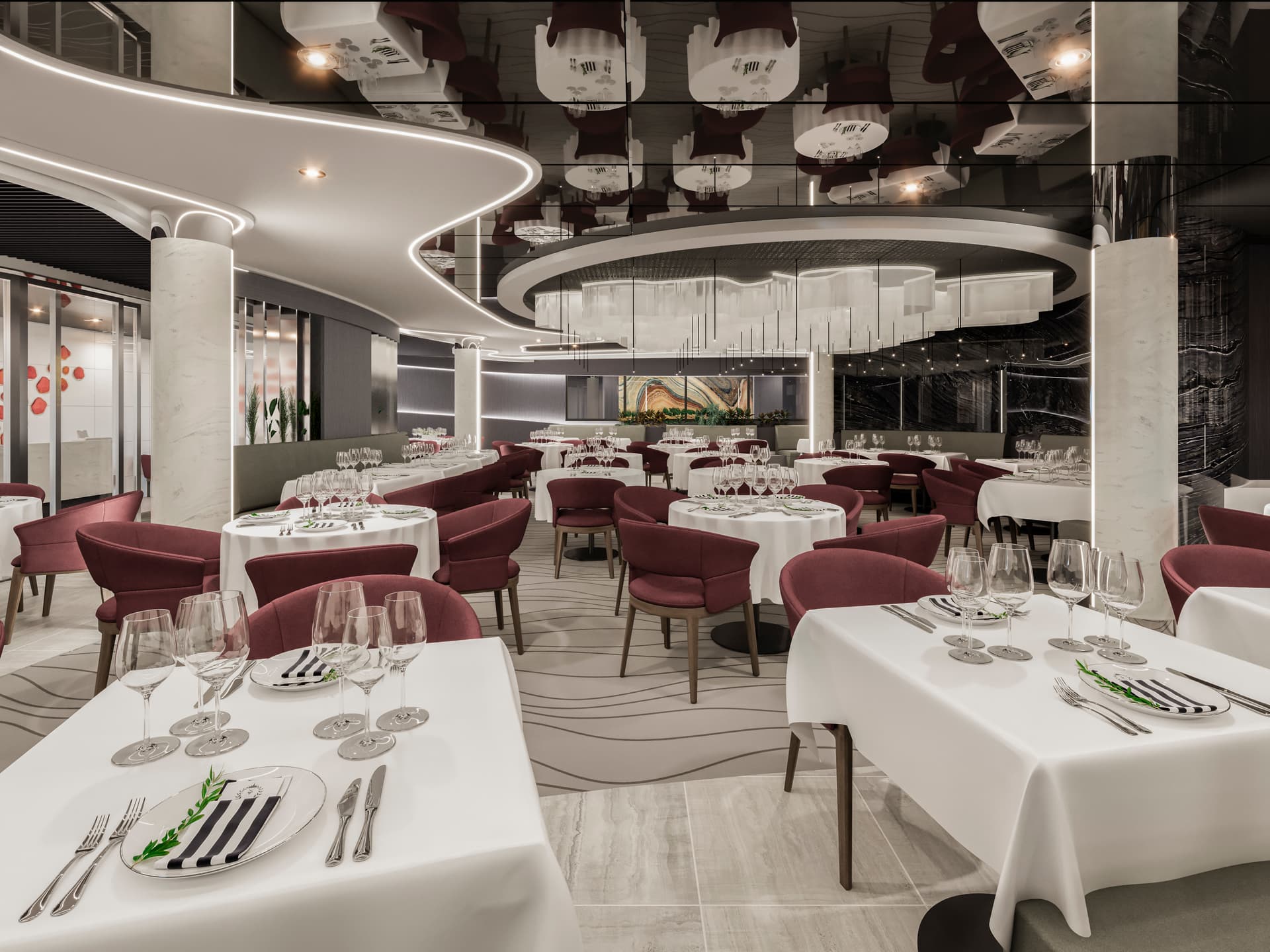 MSC Yacht Club Restaurant