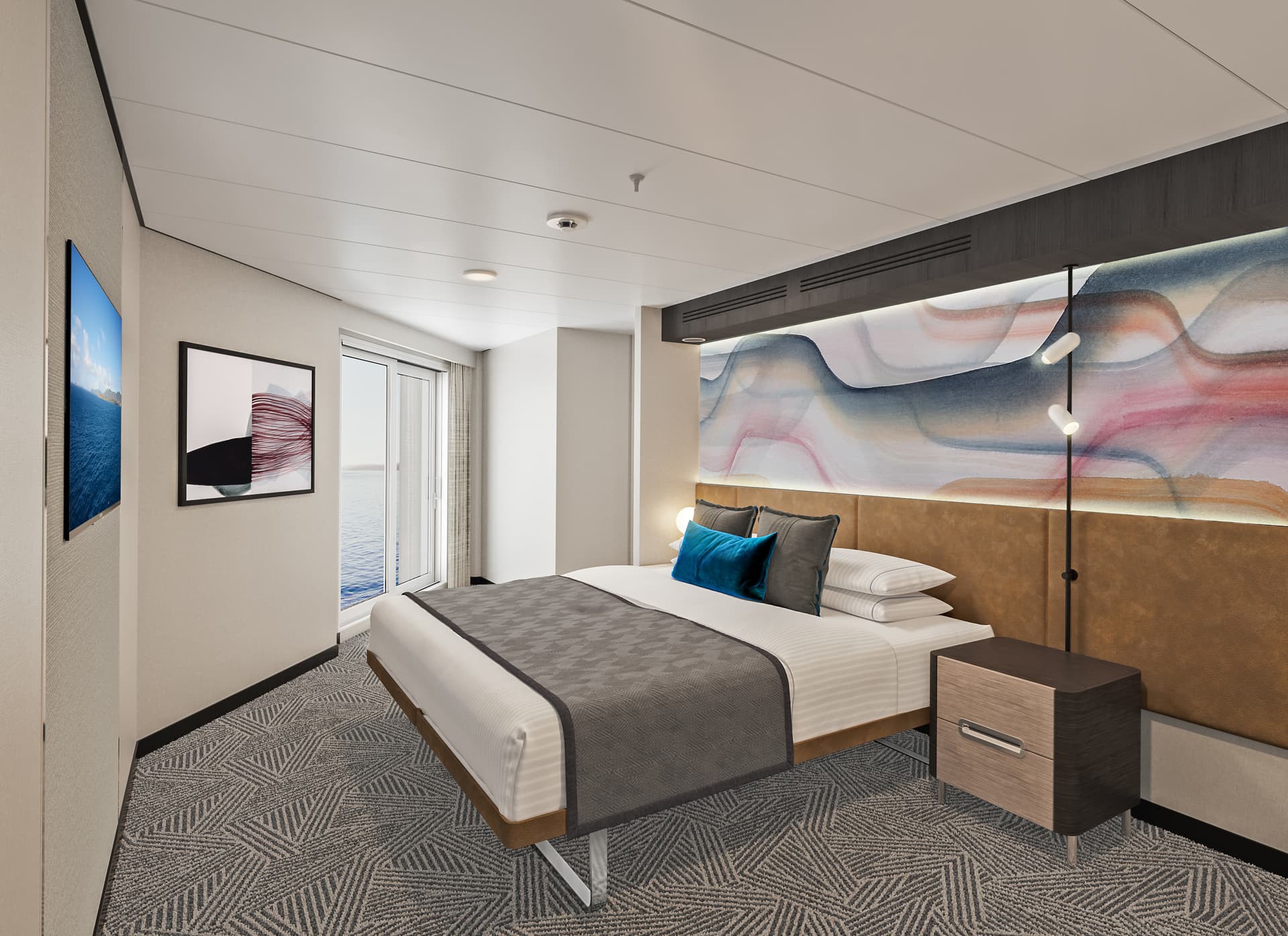 Family Suite with Master Bedroom & Balcony