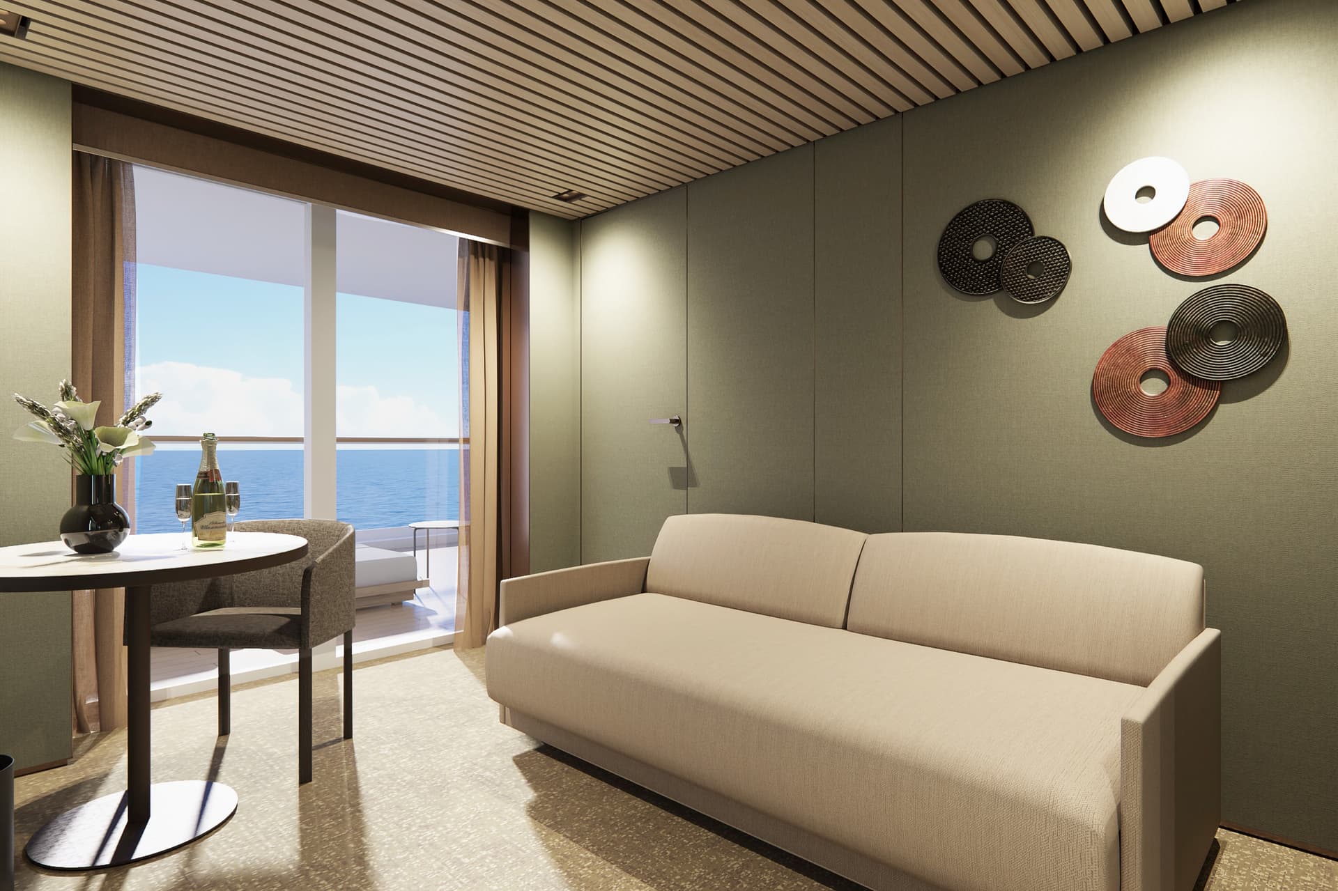 The Haven Aft-Facing Penthouse with Master Bedroom & Large Balcony
