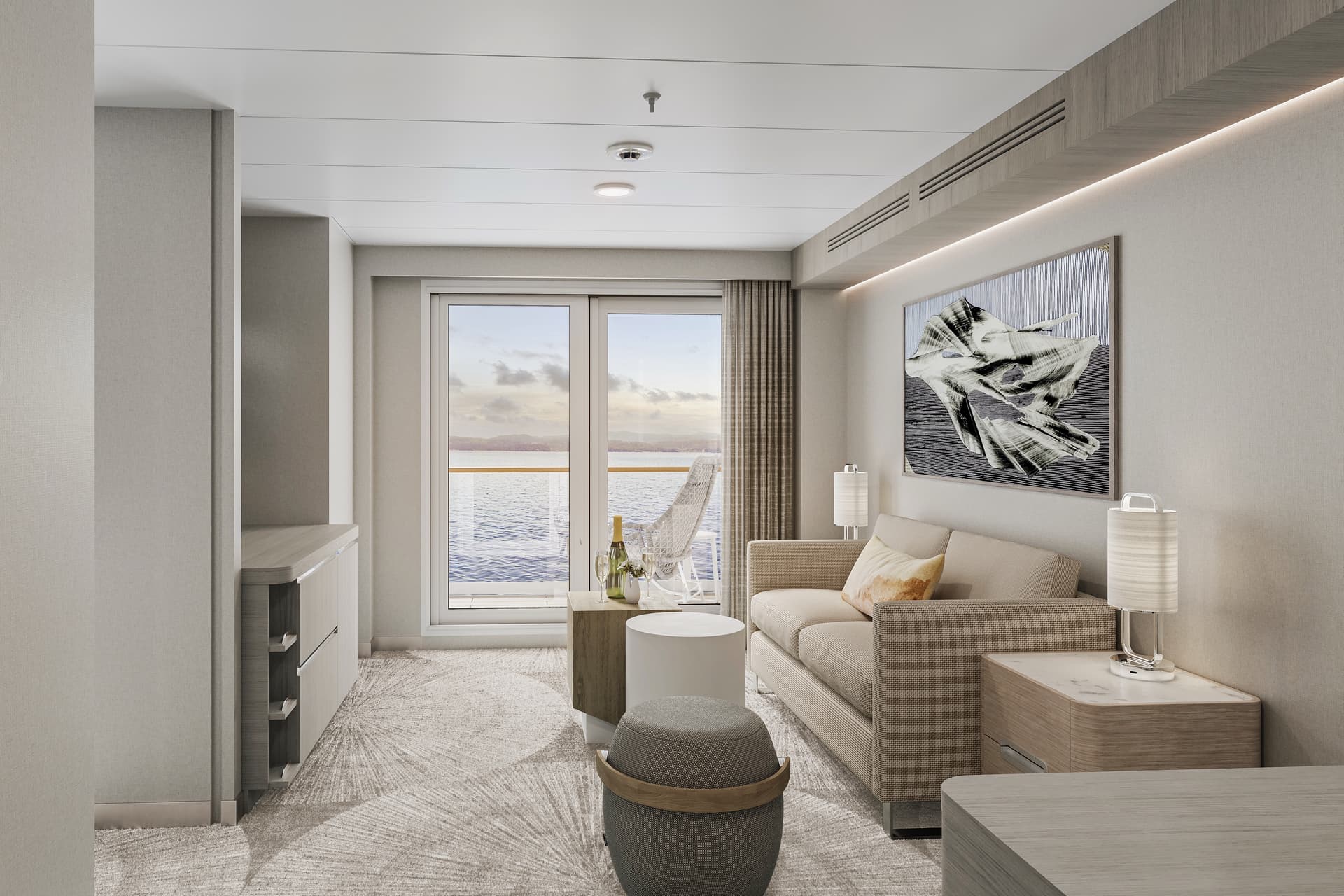 Family Suite with Master Bedroom & Balcony