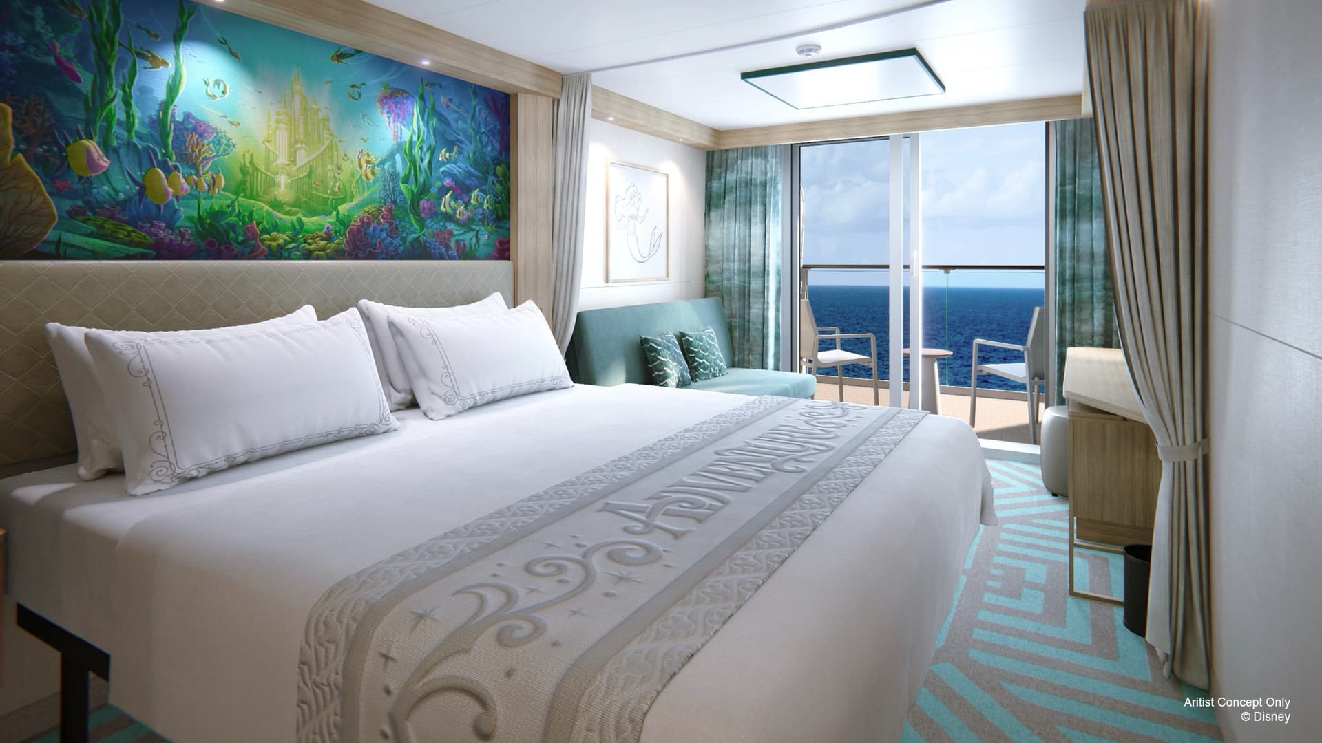 Deluxe Oceanview with Verandah Stateroom