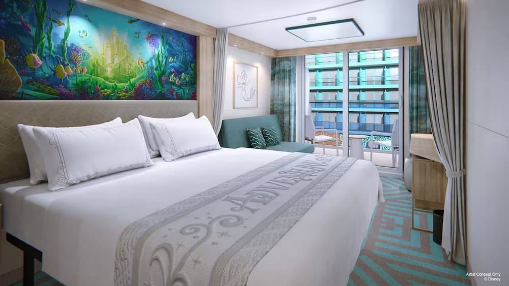 Deluxe Reef View with Verandah Stateroom