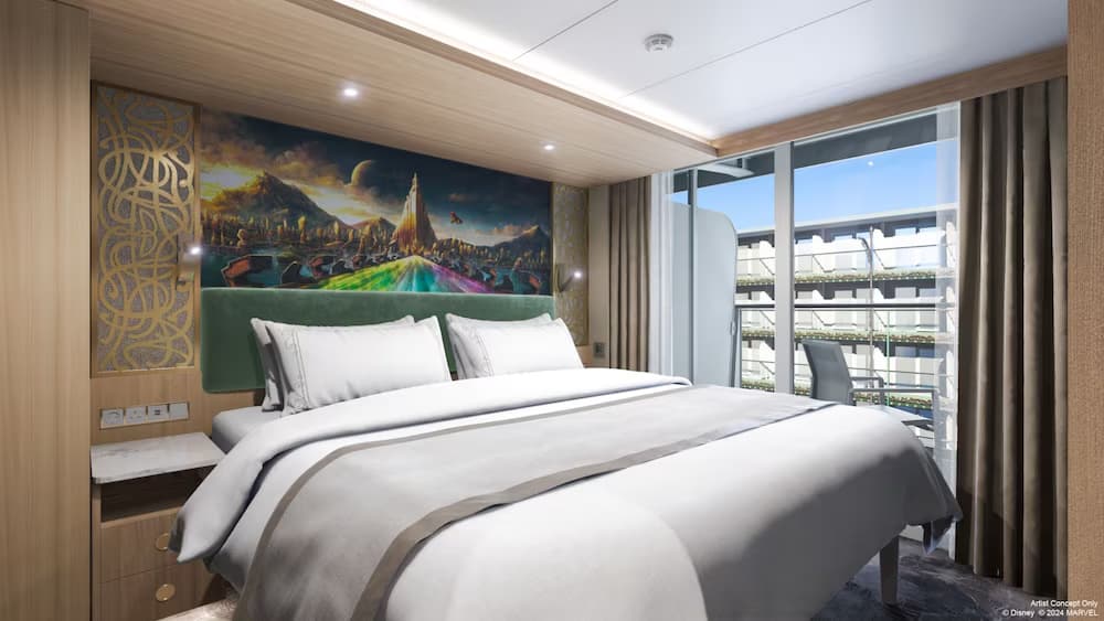 Concierge Family Garden View with Verandah Stateroom