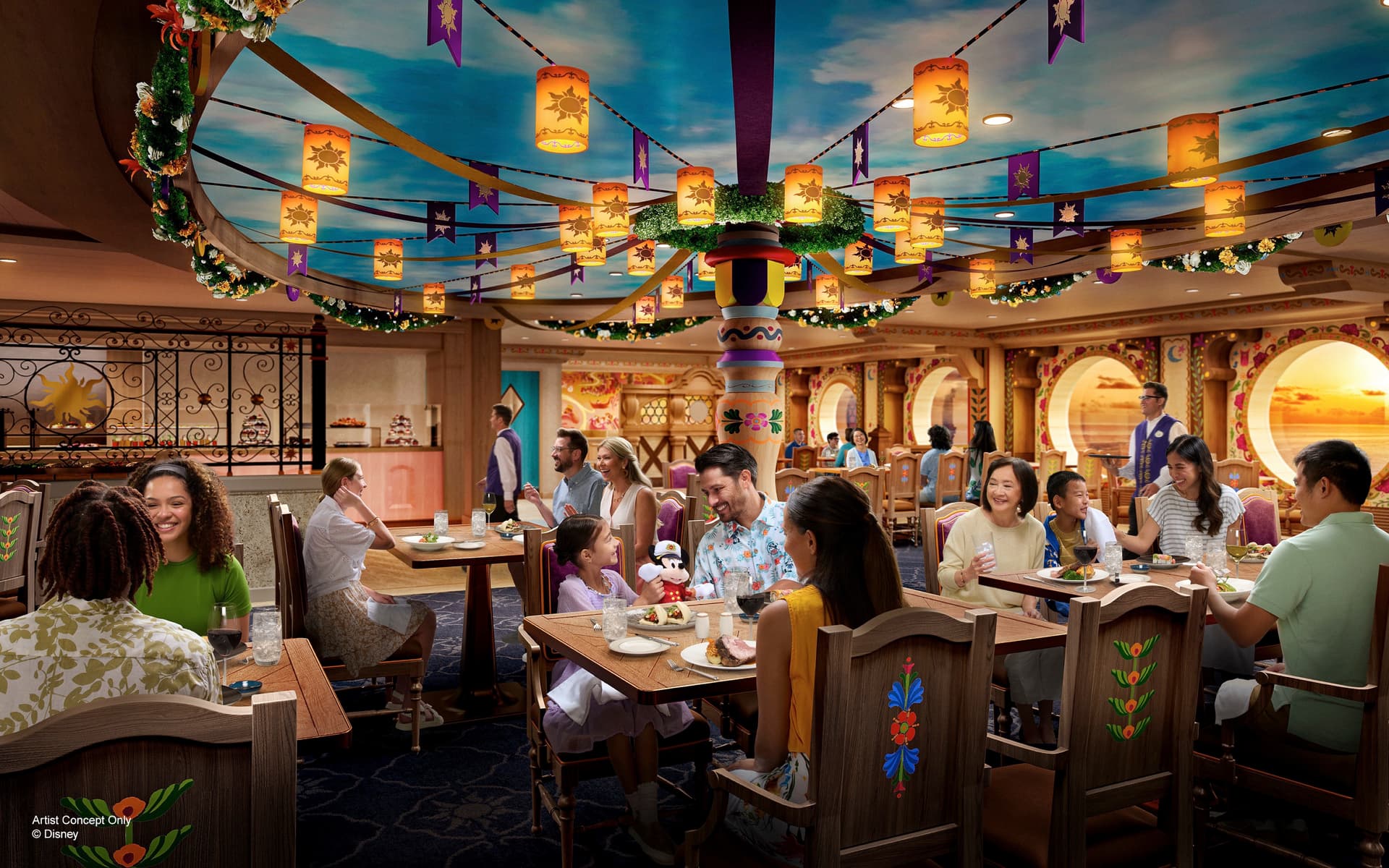 Disney Adventure 선내