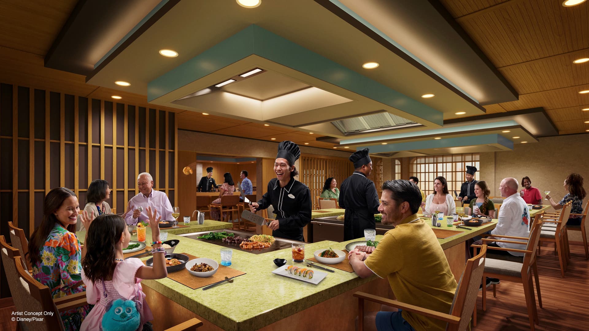 Disney Adventure 선내